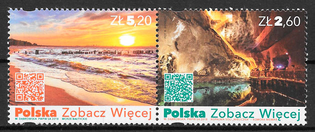 sellos turismo Polonia 2018
