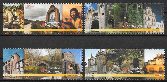 colección sellos arquitectura Portugal 2015