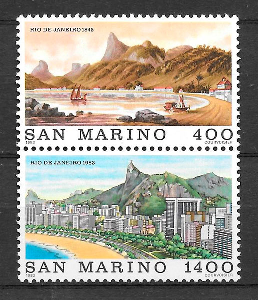 sellos arquitectura San Marino