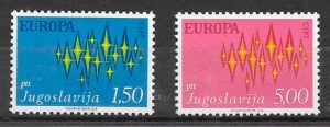 colección sellos Yugoslavia 1972