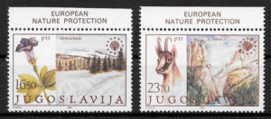 filatelia colección Europa Yugoslavia 1983