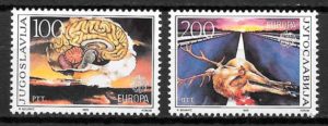 filatelia Europa Yugoslavia 1986