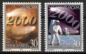 filatelia Europa Yugoslavia 2000