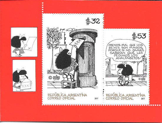 colección sellos navidad Argentina 2011