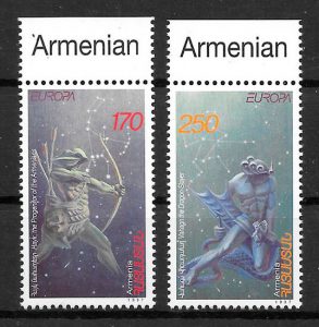 sellos Europa Armenia 1997