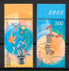 filatelia Europa 2002 Armenia