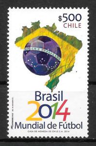sellos fútbol Chile 2014