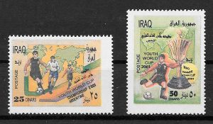sellos fútbol Iraq 2001
