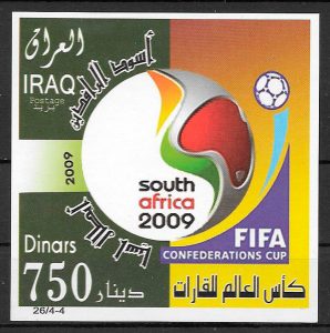 sellos fútbol Iraq 2009