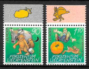filatelia colección Europa Liechtenstein 1997
