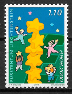 colección sellos Europa Liechtenstein 2000