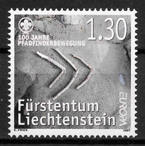 filatelia Europa Liechtenstein 2007