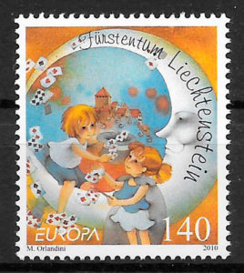 filatelia Europa Liechtenstein 2010