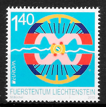 sellos Europa Liechtenstein 2013