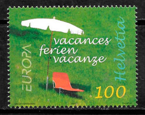 filatelia coleccion Europa Suiza 2004