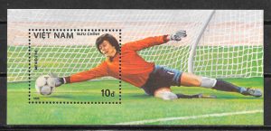 sellos fútbol Viet Nam 1986