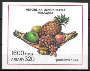 Sellos de frutas y verduras de Ma