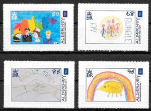 sellos temas varios Alderney 2020
