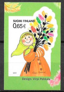 sellos temas varios Finlandia 2005