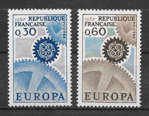 colección sellos Europa 1967