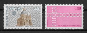 sellos Europa 1971