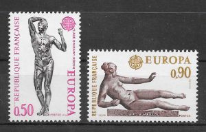 filatelia Europa Francia 1974
