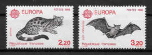 colección sellos Europa Francia 1986