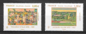 sellos tema Europa Francia