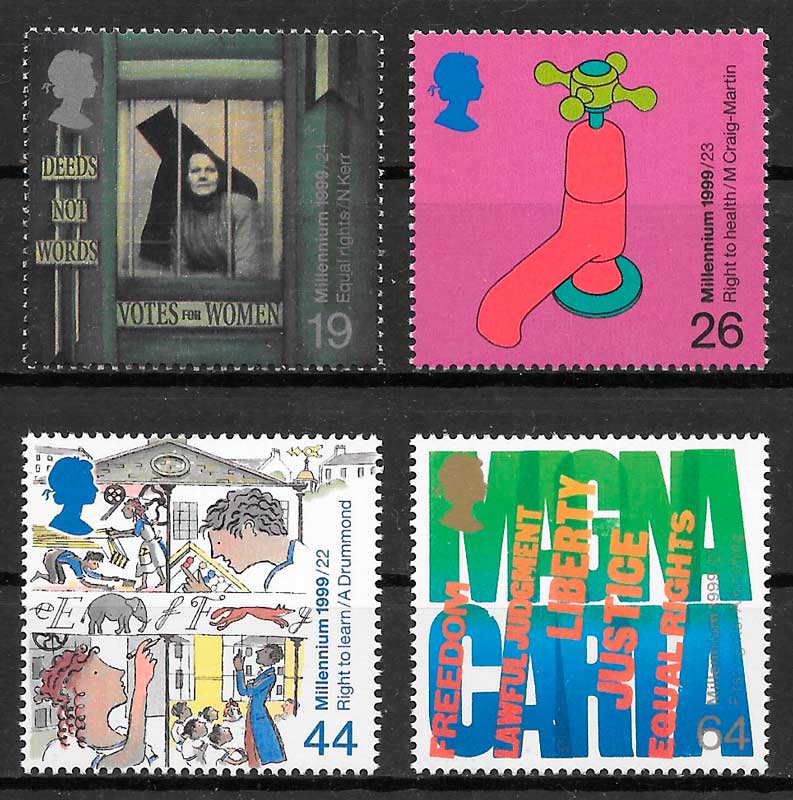 coleccion sellos temas varios 1999