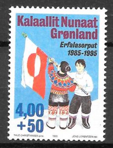 filatelia temas varios Groenlandia 1995