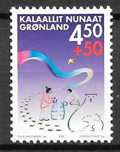 filatelia temas varios Groenlandia 2002