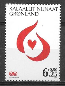 sellos temas varios Groenlandia 2009