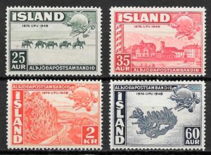 sellos temas varios Islandia 1949