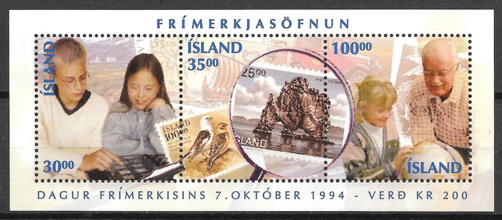 filatelia coleccion temas varios Islandia 1994