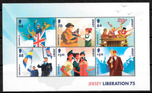 coleccion sellos temas varios Jersey 2020