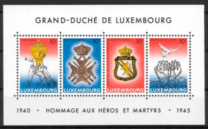sellos temas varios Luxemburgo 1985