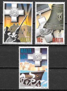 filatelia temas varios Malta 1992