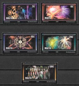 filatelia coleccion temas varios Malta 2000