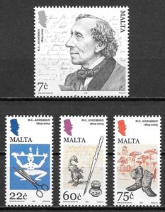 sellos temas varios Malta 2005