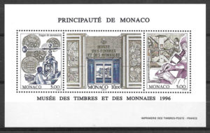 filatelia temas varios Monaco 1996