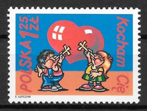 sellos tema svarios POlonia 2004