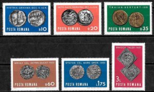sellos temas varios Rumania 1970