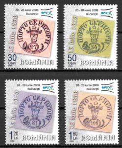 sellos temas varios Rumania 2006