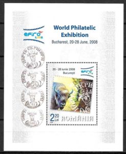 sellos temas varios Rumania 2006