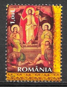 sellos temas varios RUMNAIA 2008