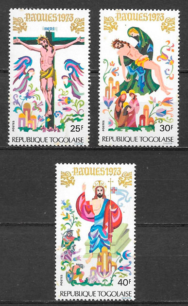sellos temas varios Togo 1973