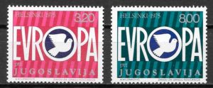 filatelia temas varios Yugoslavia 1975