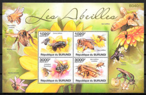 filatelia colección Burundi 2011