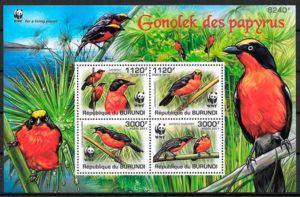 filatelia colección Burundi 2011