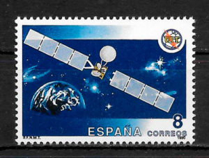 filatelia coleccion espacio Espana 1990